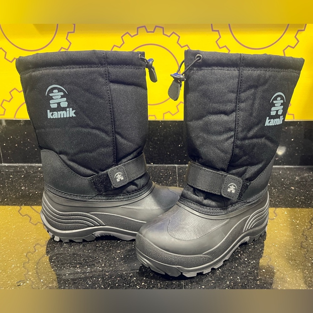 Kamik Kids’ Black Winter Boots